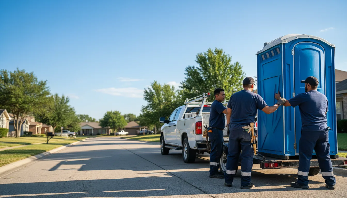 Portable Toilet Rental in Rocky River, OH near me